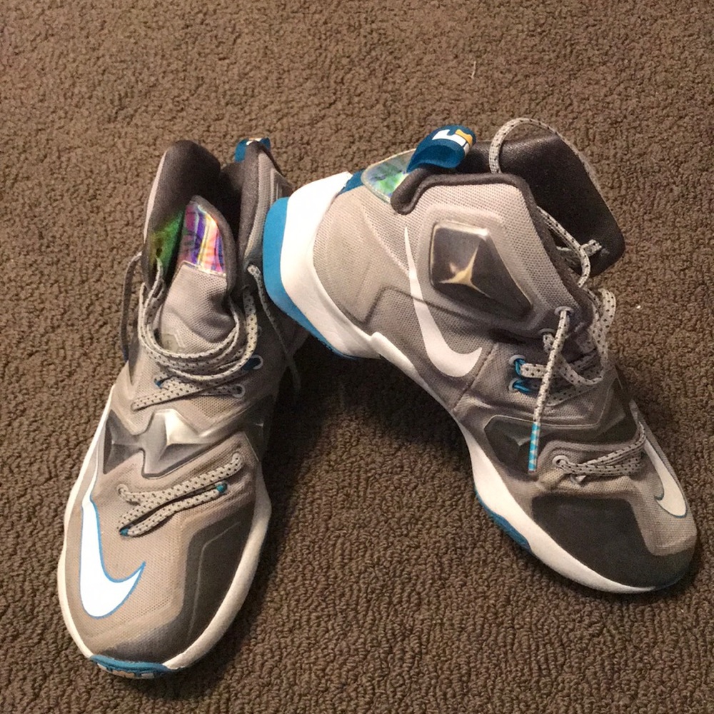 Nike Lebron 13 Grey Powder Blue Limited Edition